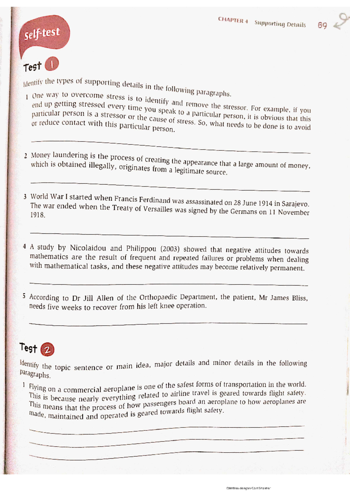 Tutorial For Elc 501 From Text Book Elc Advanced Language Studocu