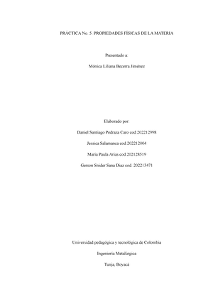 GUIA N° 1 Informe Normas De Seguridad Y Reconocimiento De Material DE ...