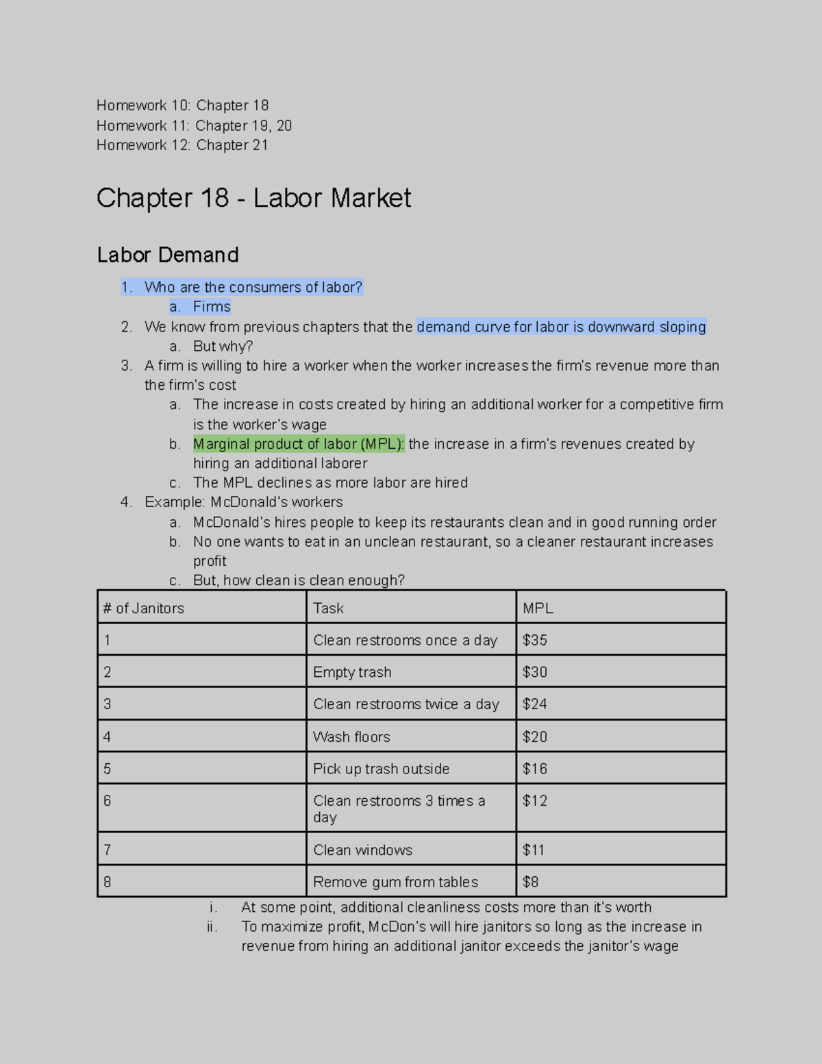 Principles Of Macroeconomics 1014 Exam 4 Lecture Notes - Homework 10 ...