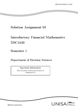 mathematics assignment term 2 grade 10