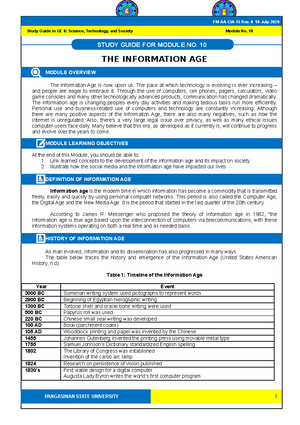 STS Activity - STS ACTIVITY 9 In your own understanding, what is meant ...