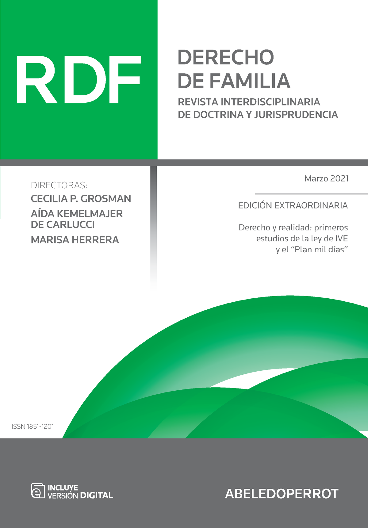 Aborto Revista RDF Ley De IVE Y Plan Mil Días - Derecho Penal I - Studocu