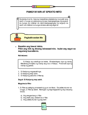 ESP10-WEEK1 Quarter 2 - This Is A Sample Weekly Learning Plan For ESP ...