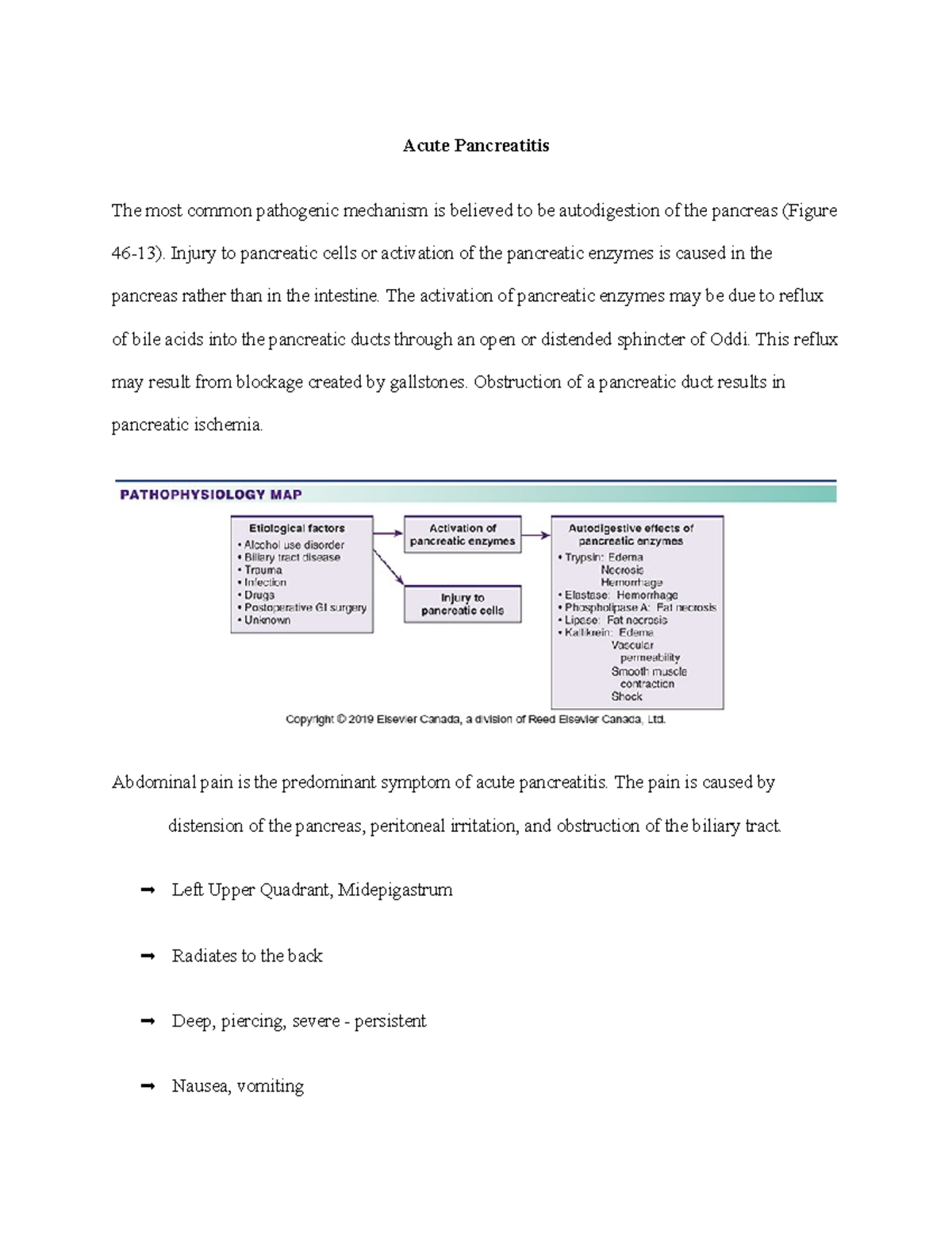 Acute Pancreatitis - GI SYSTEM - Acute Pancreatitis The most common ...