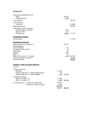 Chapter 1 to Chapter 2 Notes - 1 ADMS 3520: Canadian Tax Principles ...