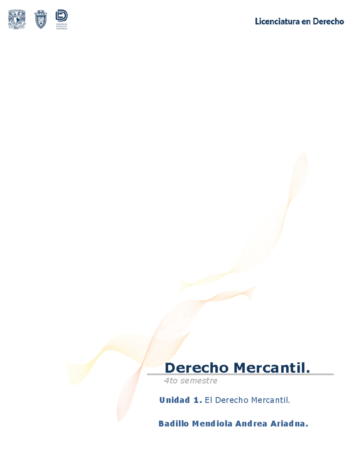 Derecho Mercantil - 4to Semestre Unidad 1. El Derecho Mercantil ...