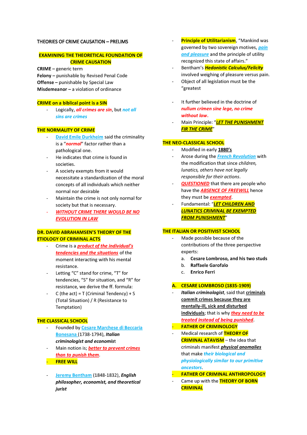 theories-of-crime-causation-prelim-theories-of-crime-causation