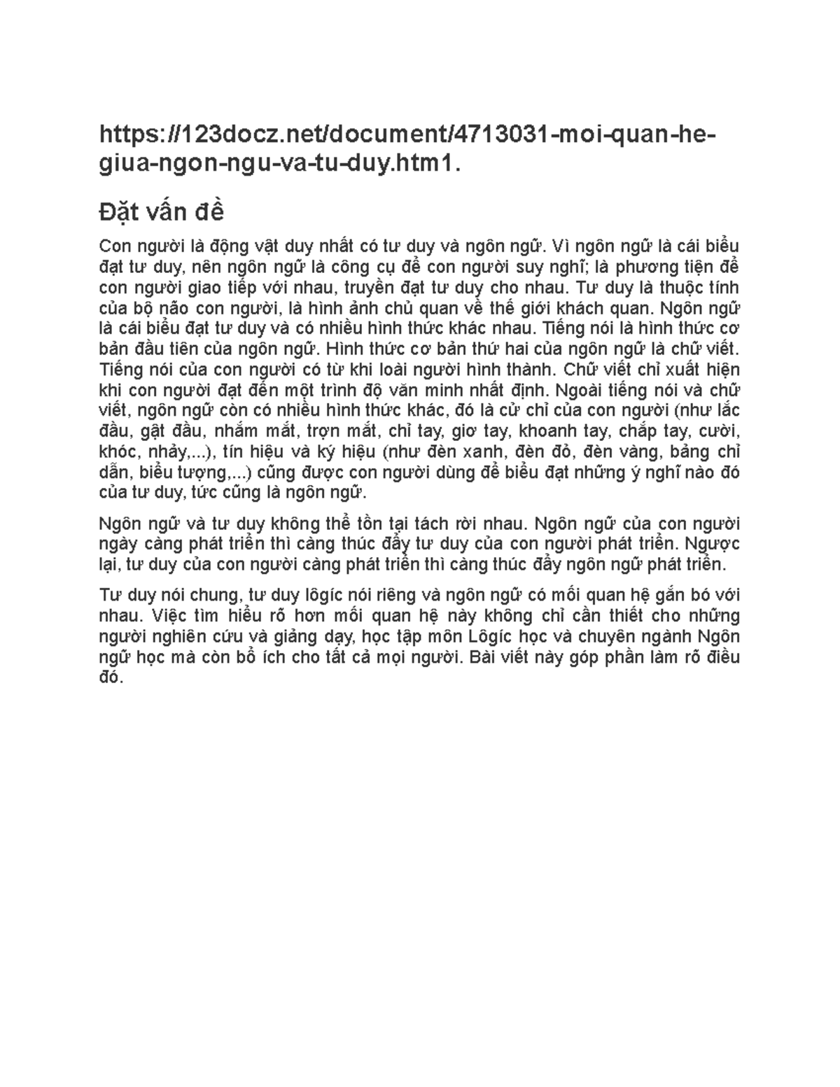 M i Quan H Gi Ng n Ng T Duy 123docz document 4713031 moi quan