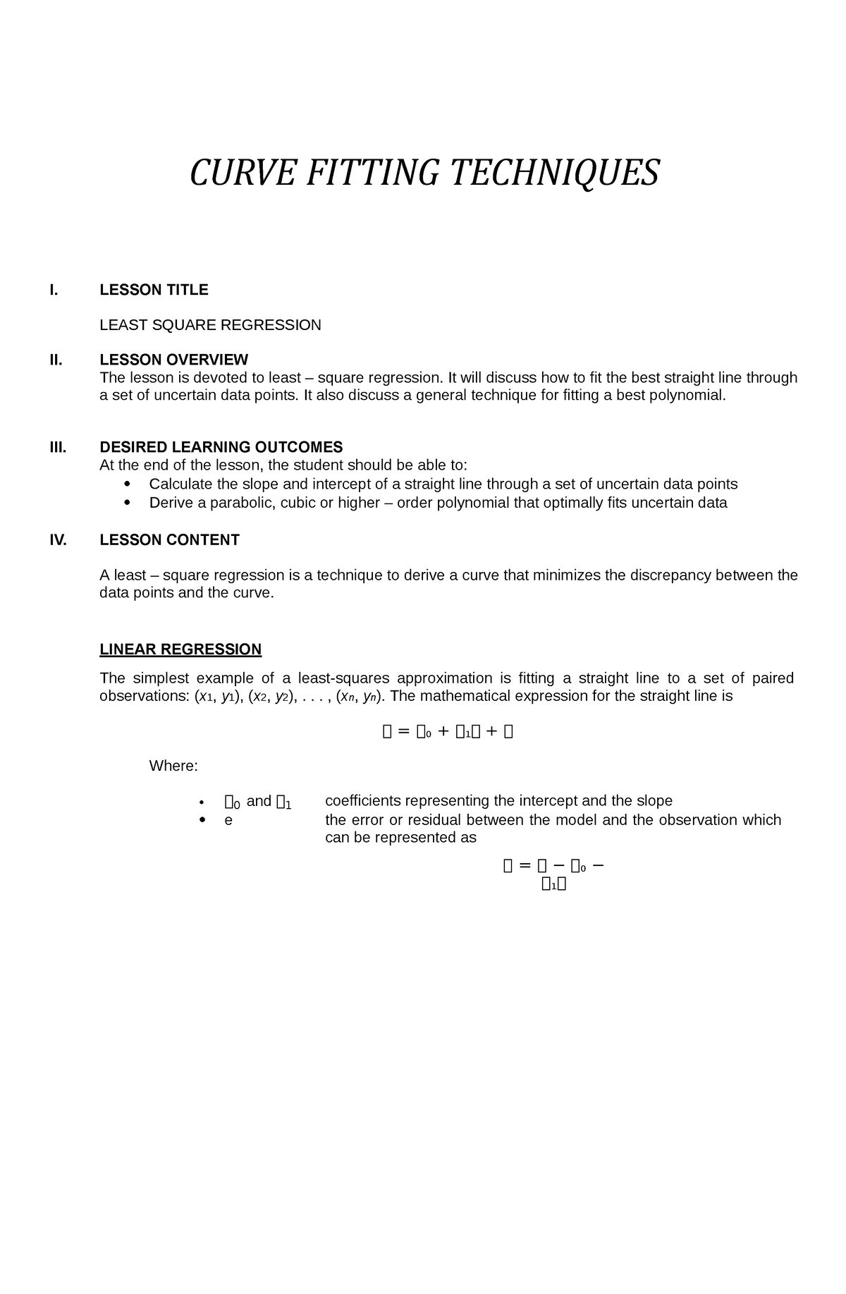 module-6-curve-fitting-techniques-curve-fitting-techniques-i-lesson