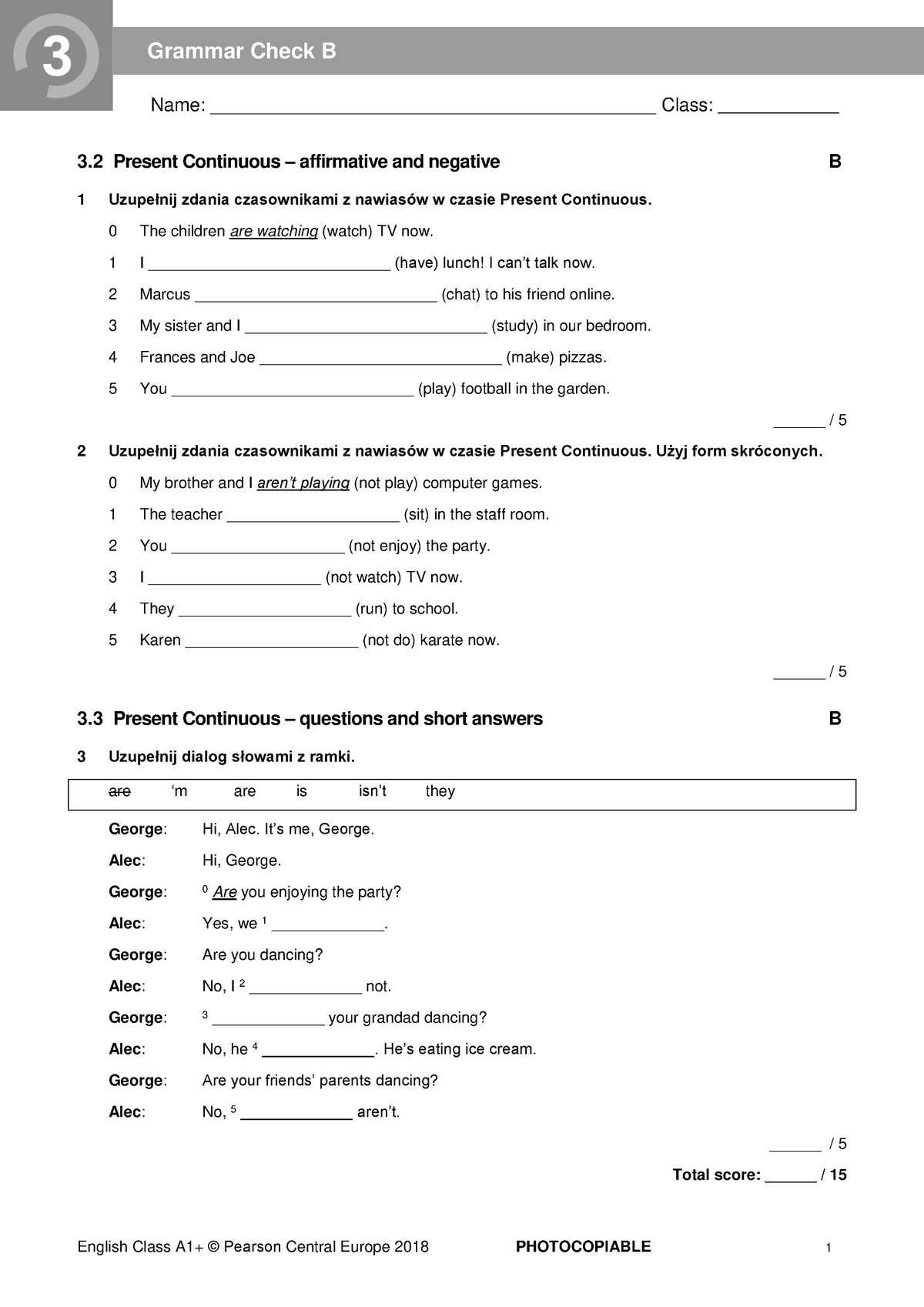 EC A1P - Grammar Check 3B - Name ...