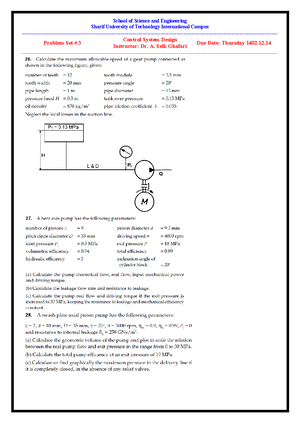 CSD HW1 - control system design course for automation - School of ...