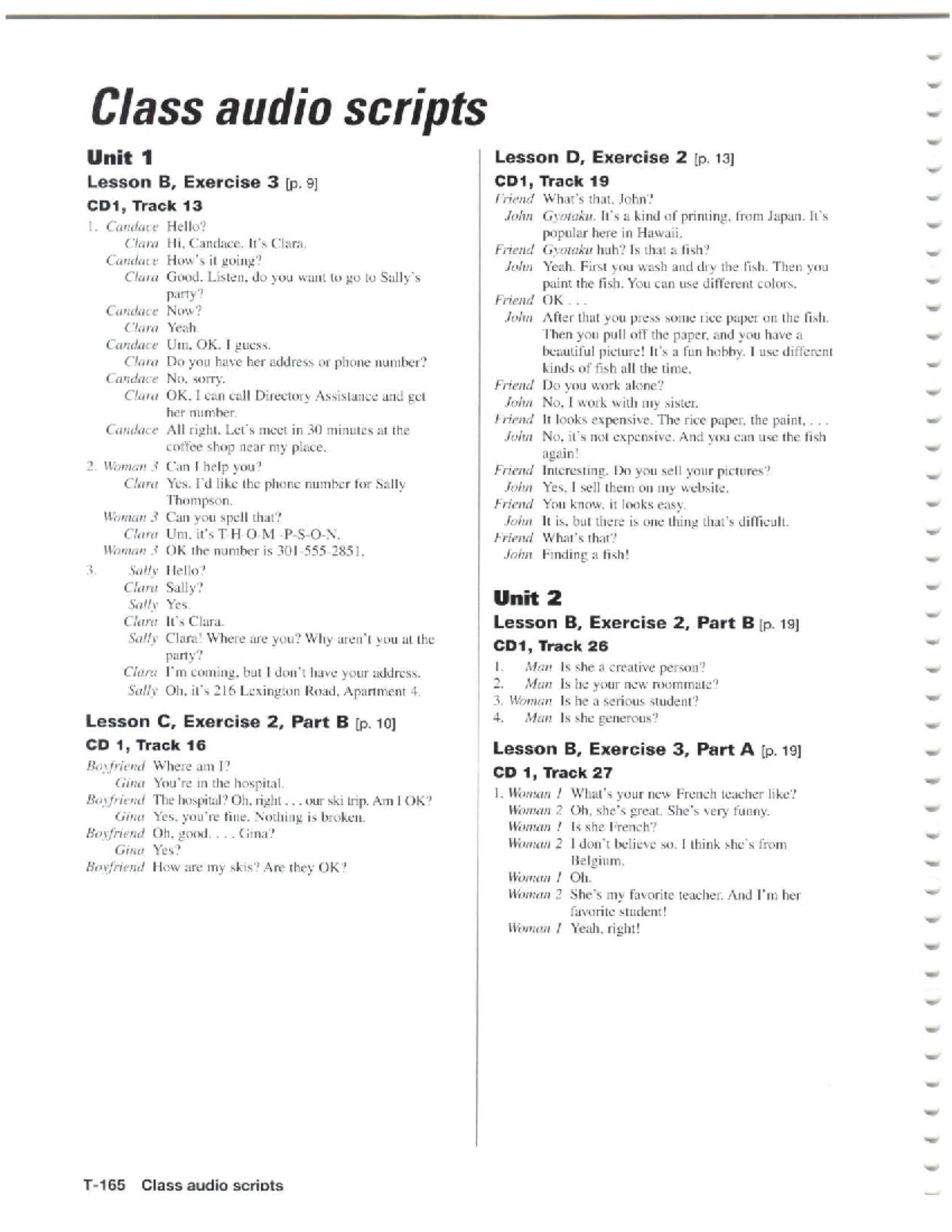 Class Audio Scripts - FC2 - accounting and finance - Studocu