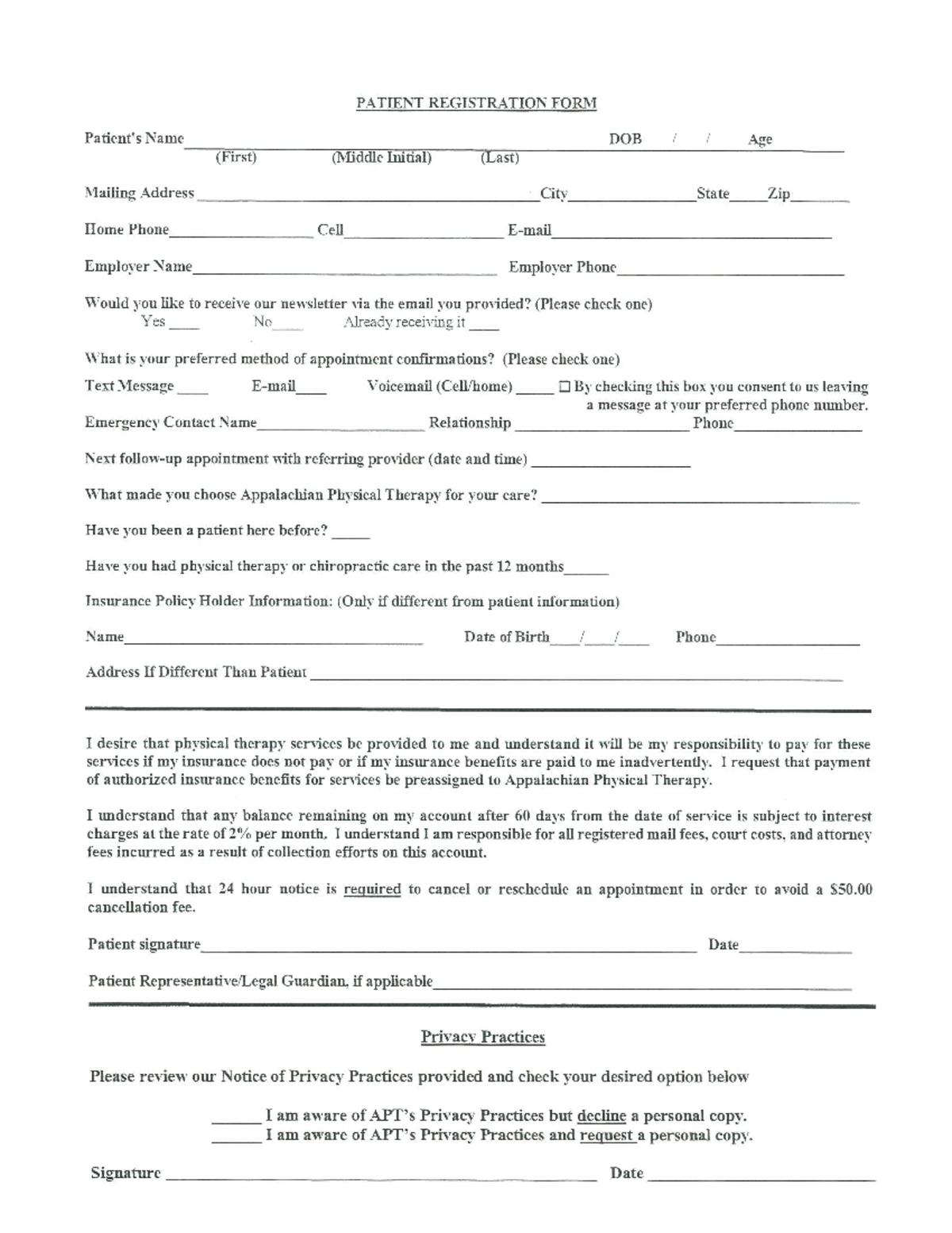 Hburg Registration Forms - Studocu