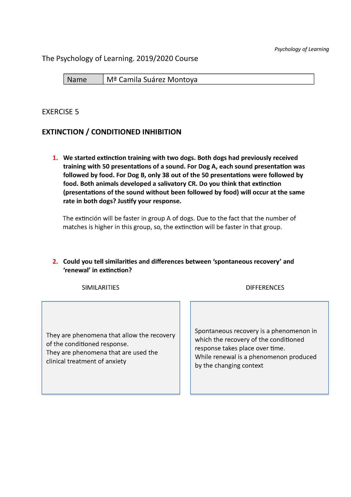 exercise-5-extinction-inhibitory-conditioning-terminado-psychology-of