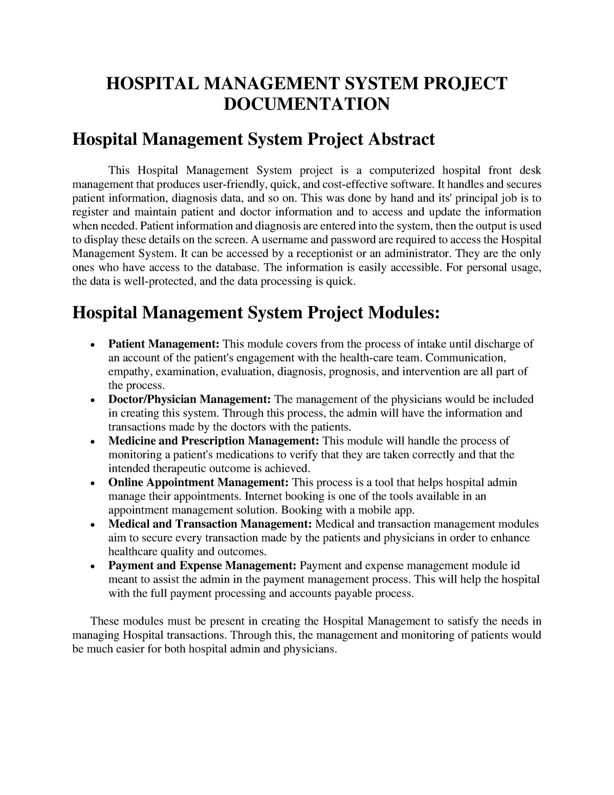 hospital-management-system-project-documentation-hospital-management