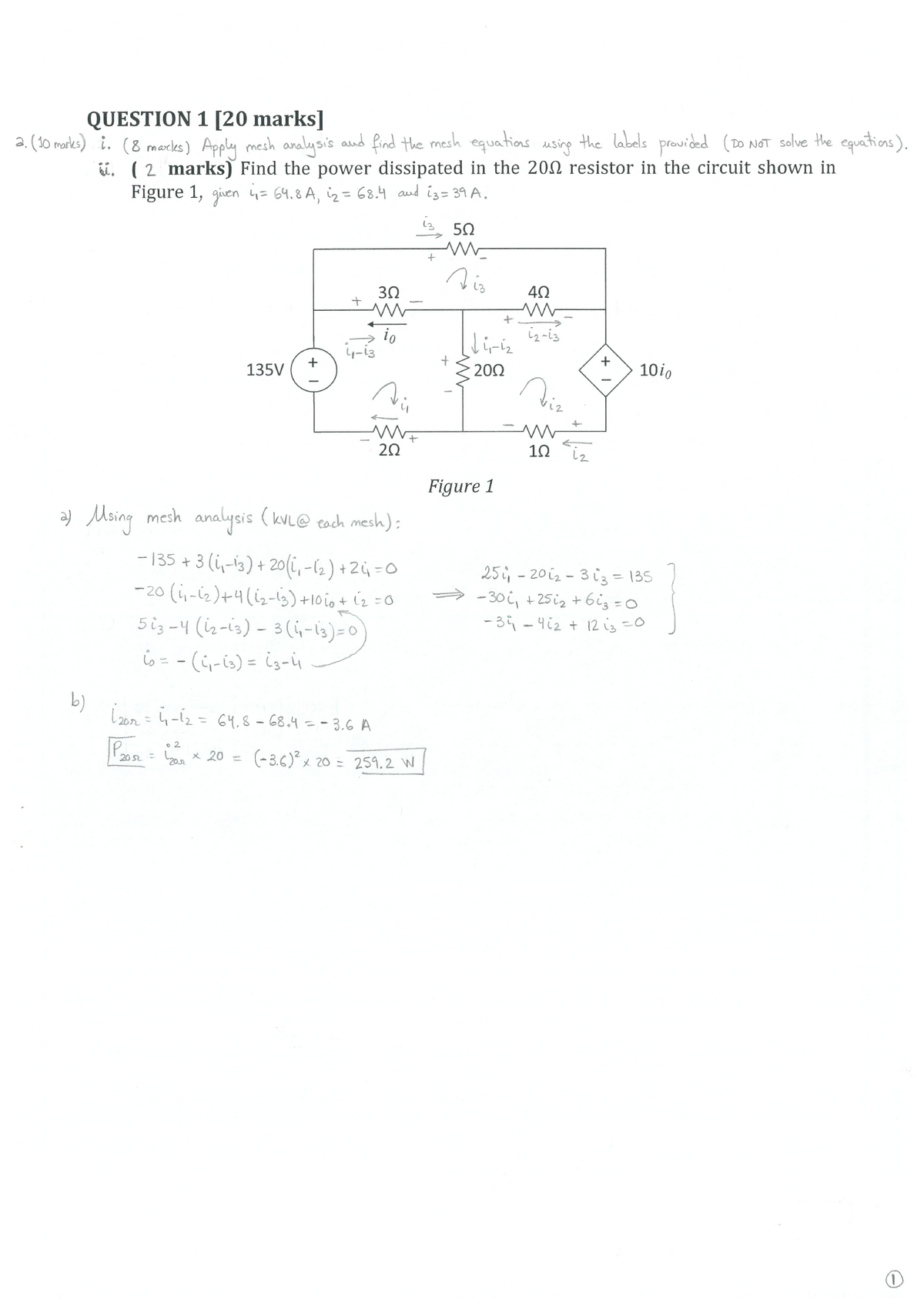 Final Exam 2 March Summer 2019, Questions And Answers - ELEC1111 - Studocu