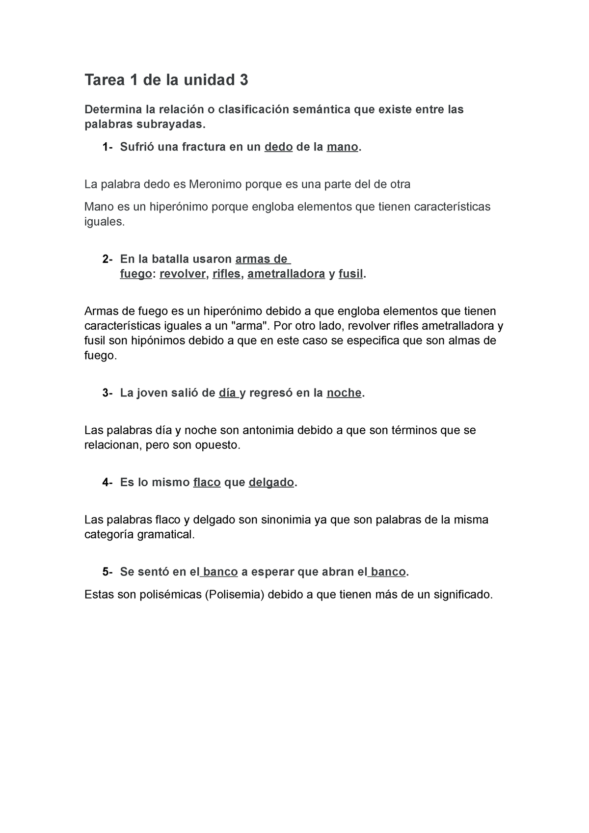 Tarea 1 De La Unidad 3 - Tarea 1 De La Unidad 3 Determina La Relación O ...