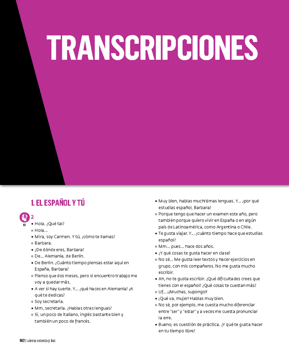 Aint2 tbk trans - APUNTES - TRANSCRIPCIONES ####### 11 Muy bien, hablas ...