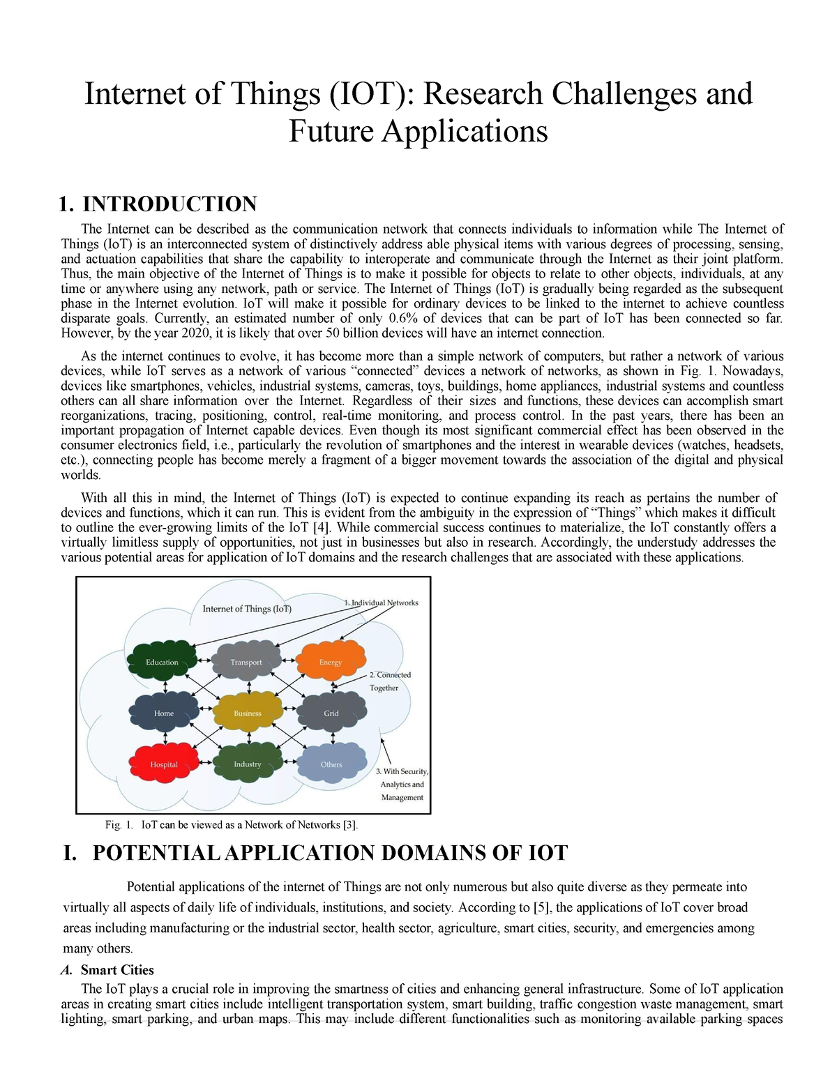 iot research papers 2021 pdf