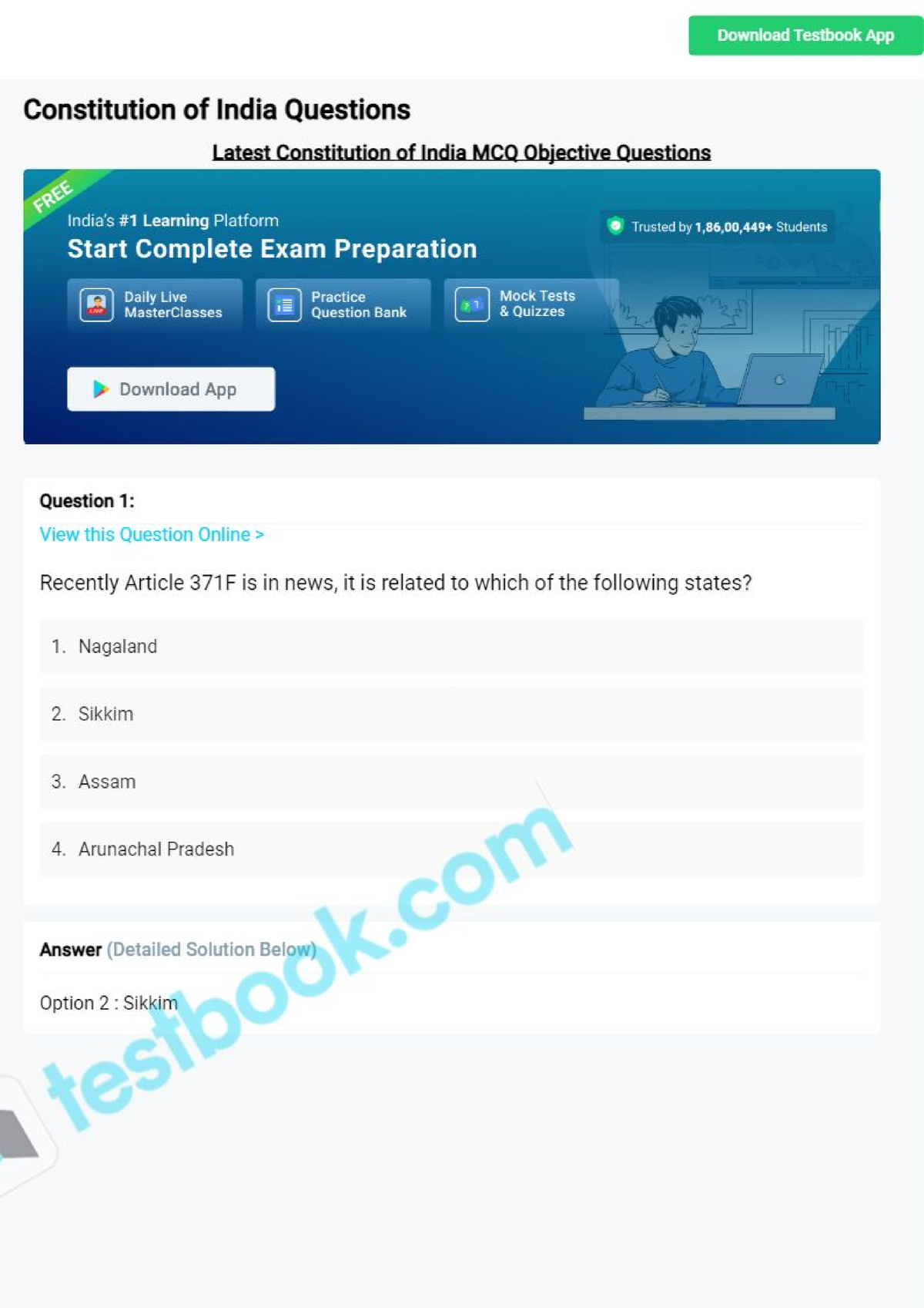 Mcq On Constitution Of India 5eea6a1139140 F30f369ebe3 - Indian COns ...