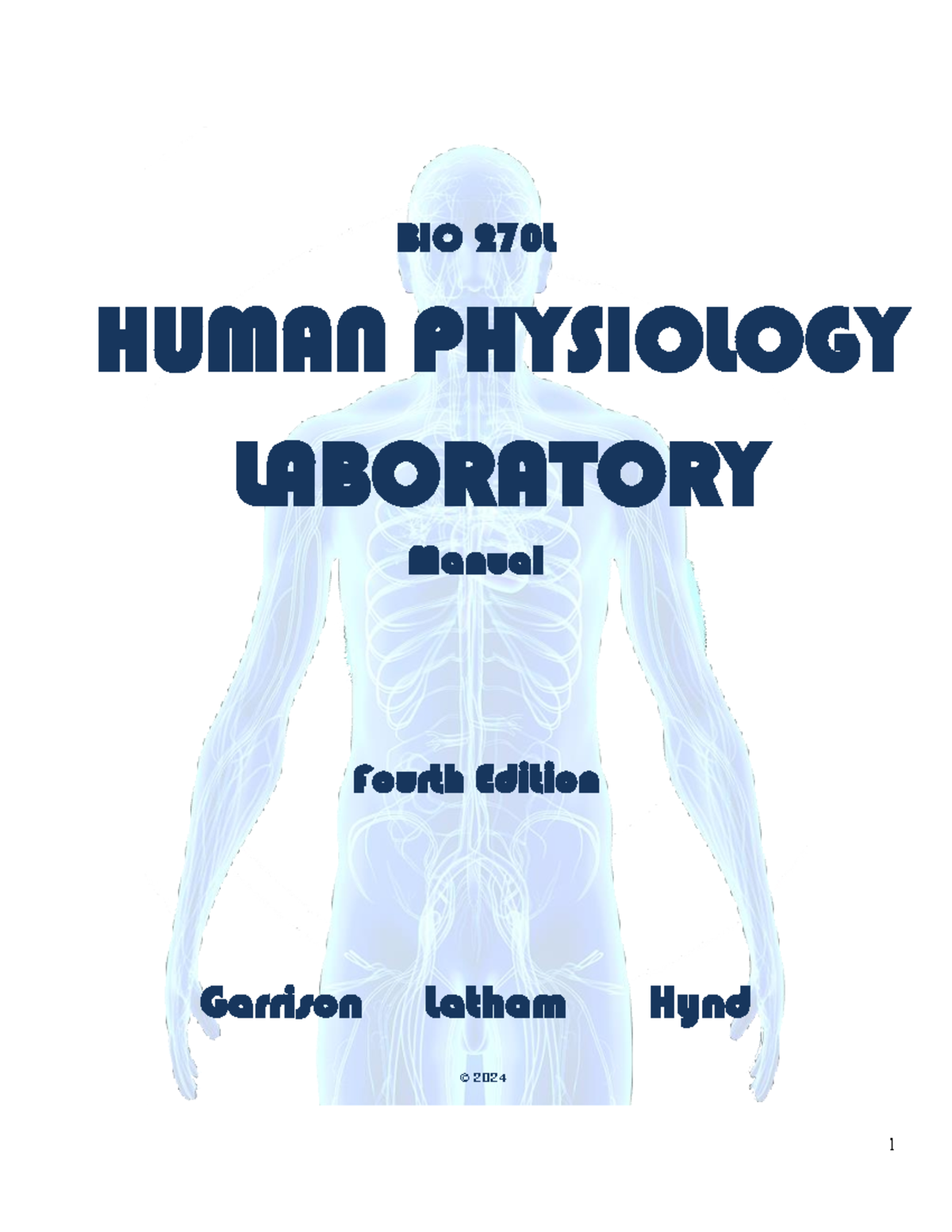 Laboratory Manual - Fourth Edition Garrison Latham Hynd ####### © 2024 ...