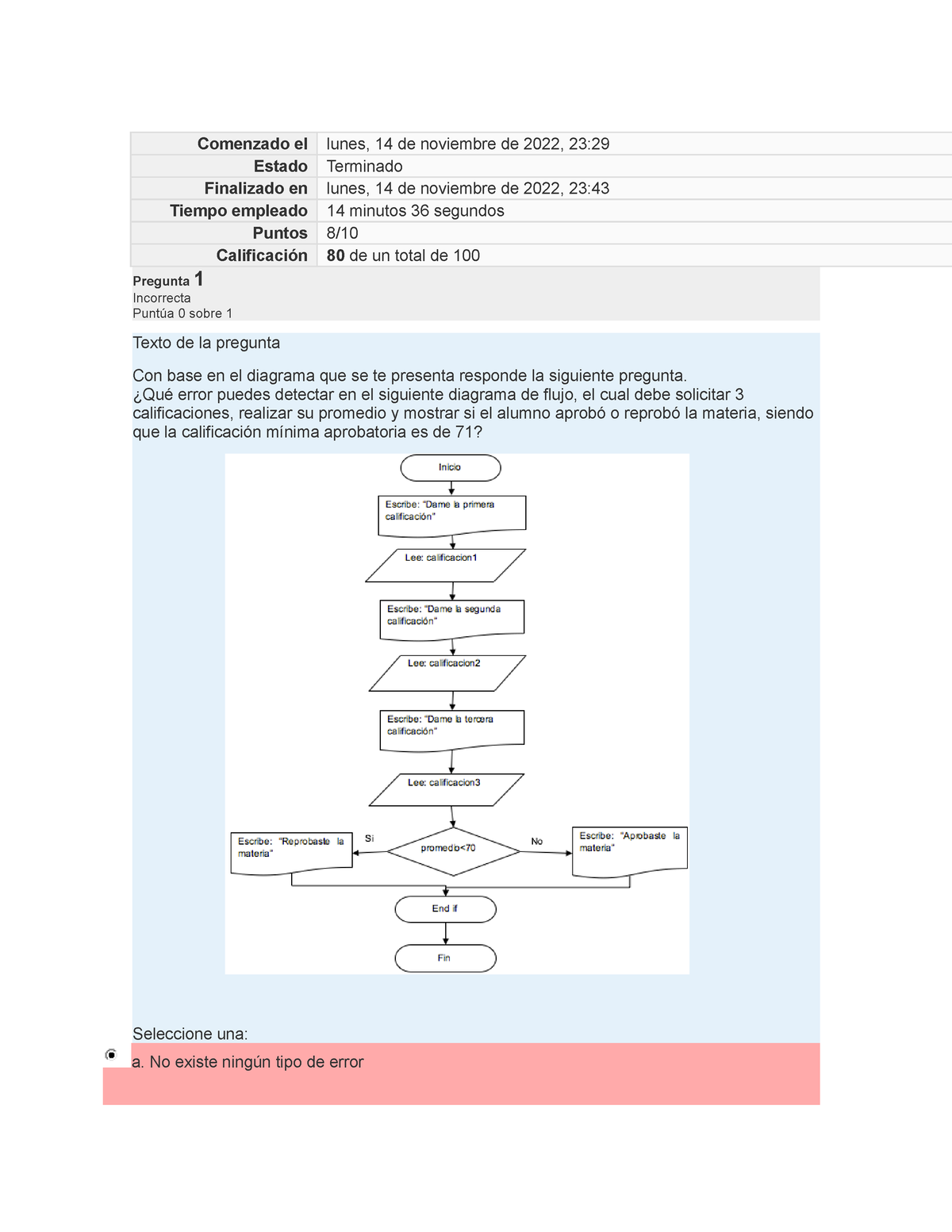 Top 110+ Imagen Examen Algoritmos Y Diagramas De Flujo Pdf - Abzlocal.mx