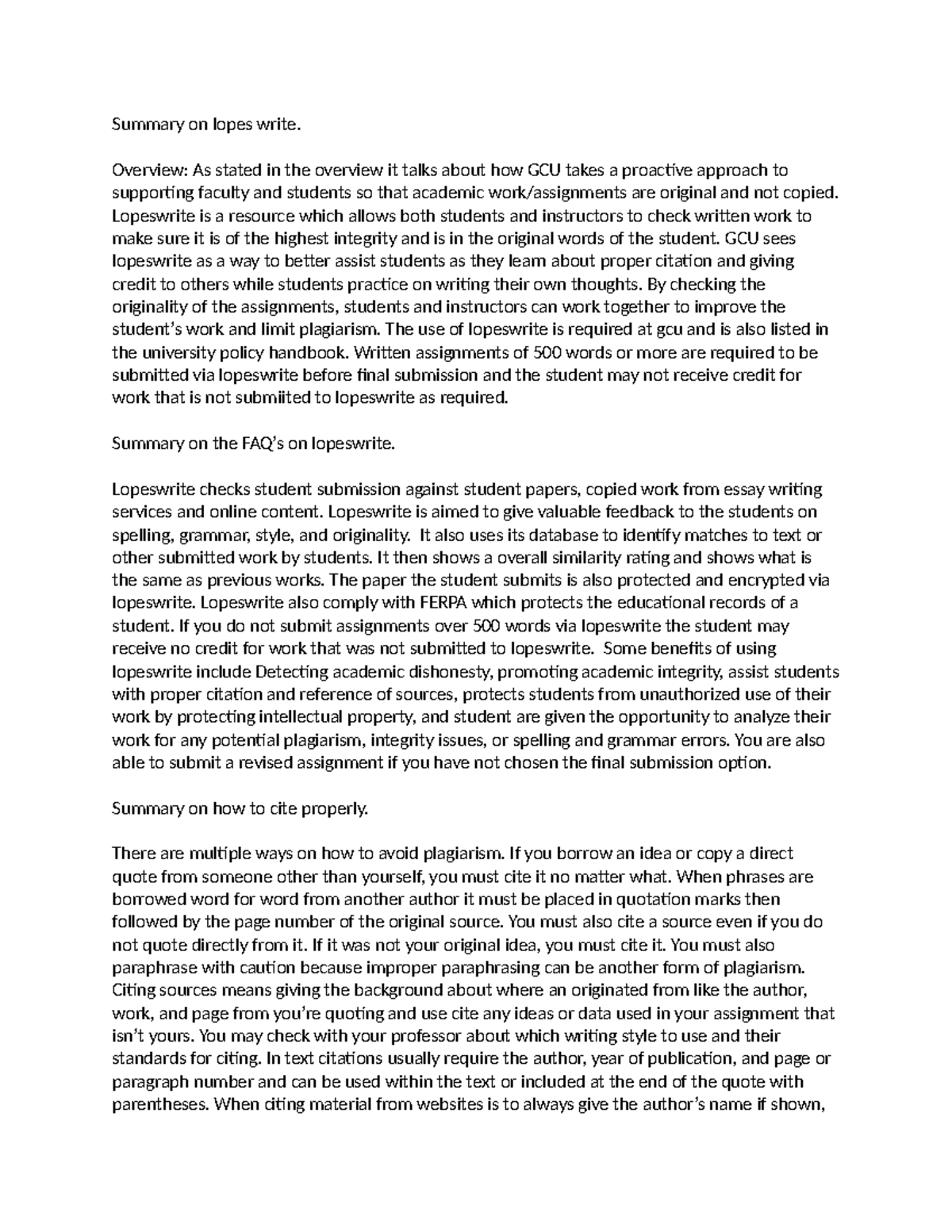 summary on writing essays properly whilst also using the proper ...