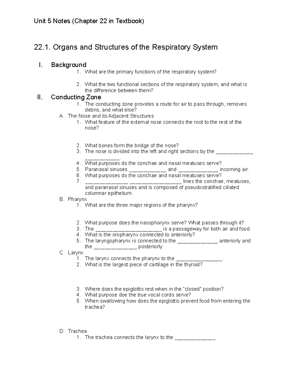 BIO+1300+Unit+5+Notes 2023-05-09 00 25 19 - 22. Organs and Structures ...