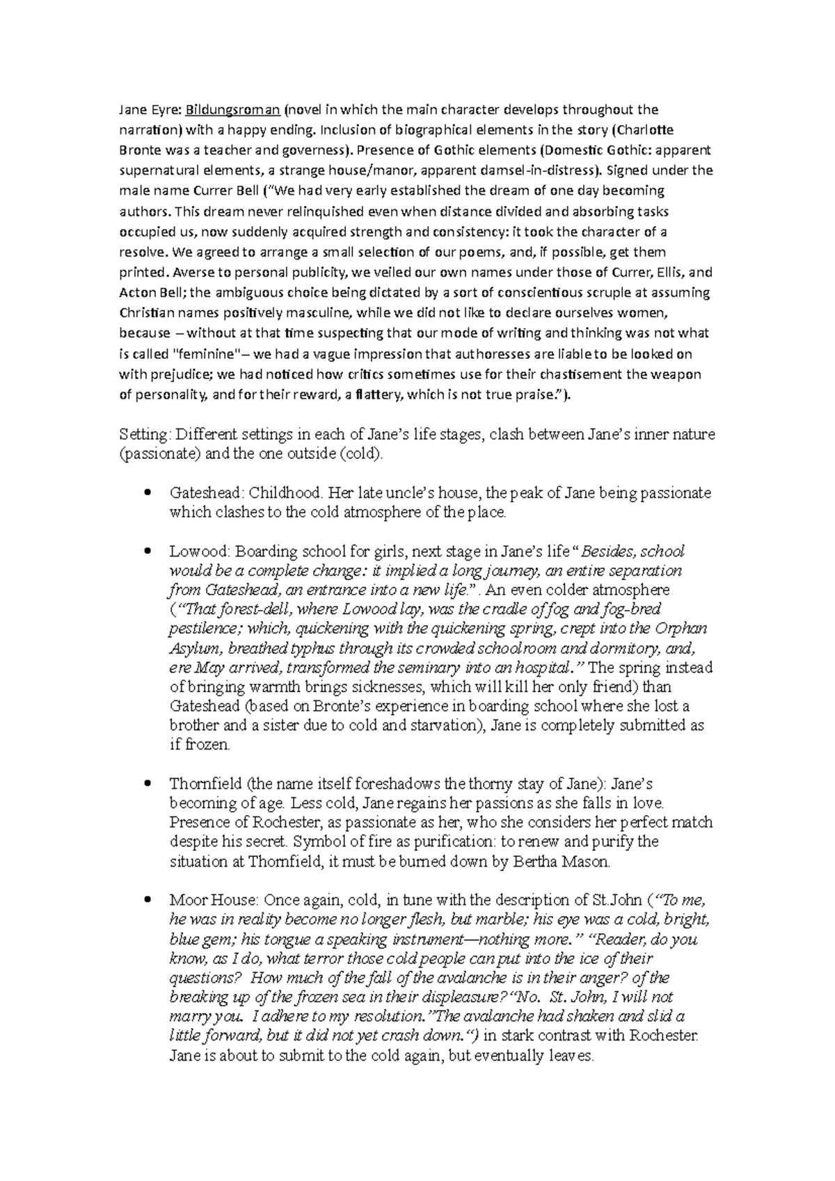 FreeJaneEyre Jane eyre Jane Eyre Bildungsroman (novel in which