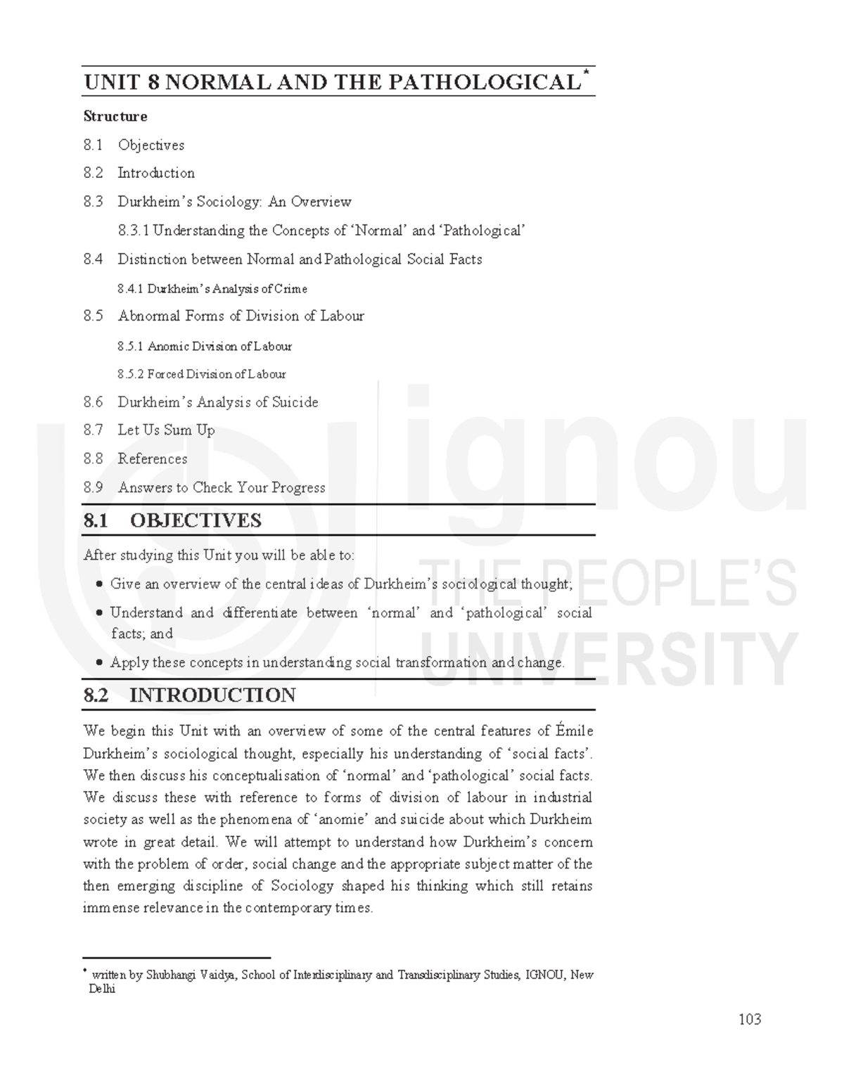 Unit-8 - They are concise easy to read readily available notes for the 