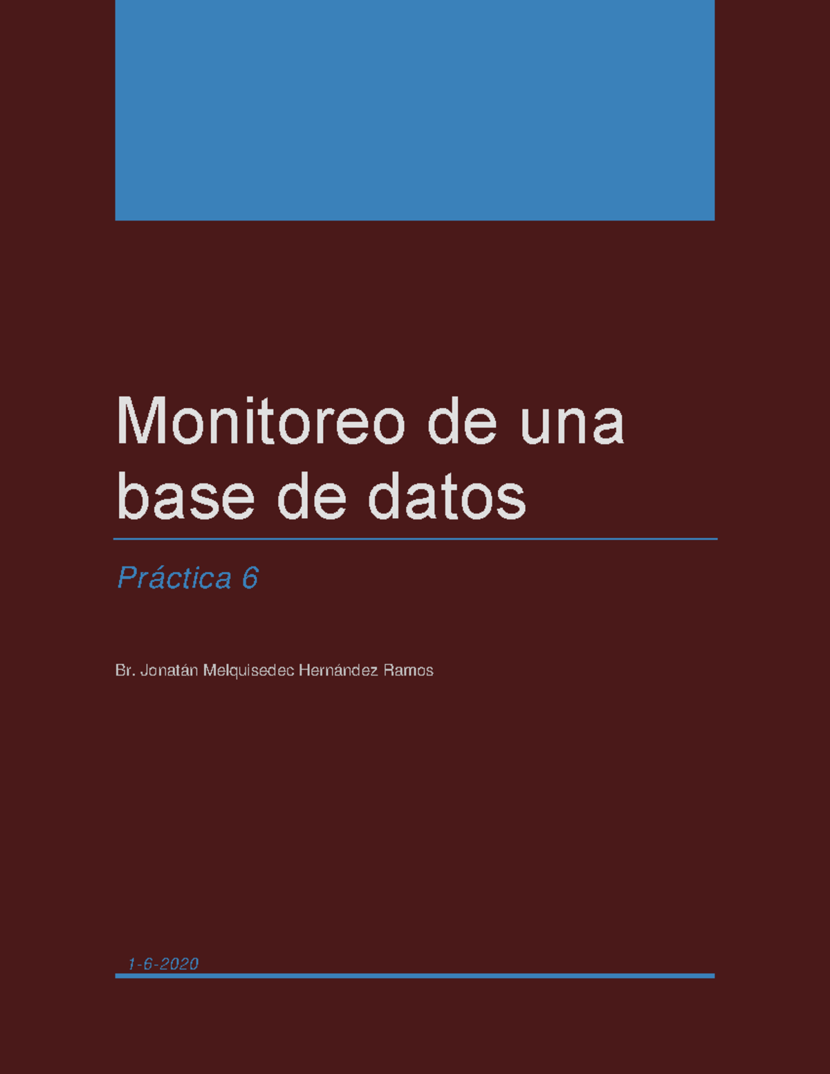 Monitoreo BD Diagnostic Manager - Monitoreo De Una Base De Datos ...