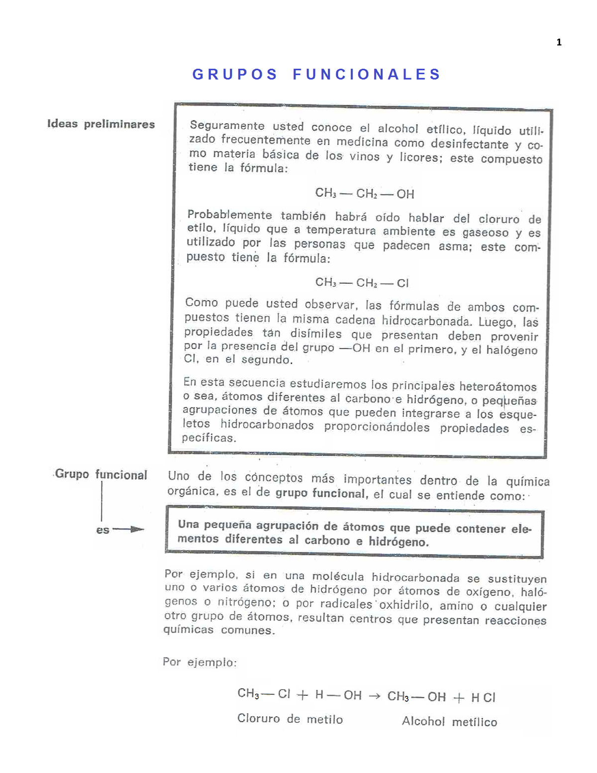 Grupos Funcionales - B. = Nota Bene, Del Latín Que Significa Ponga ...