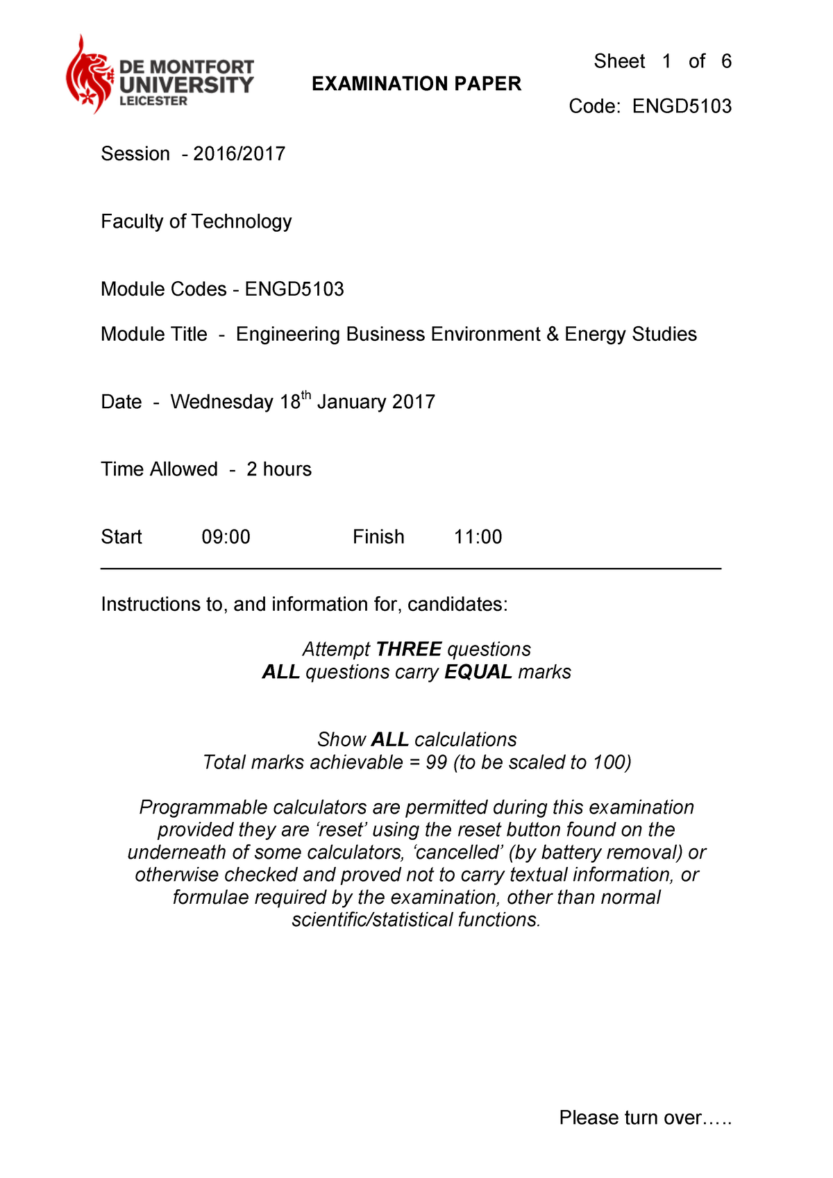 engd5103-2017-exam-sheet-1-of-6-examination-paper-code-engd-5103-session-2016-201-7-faculty