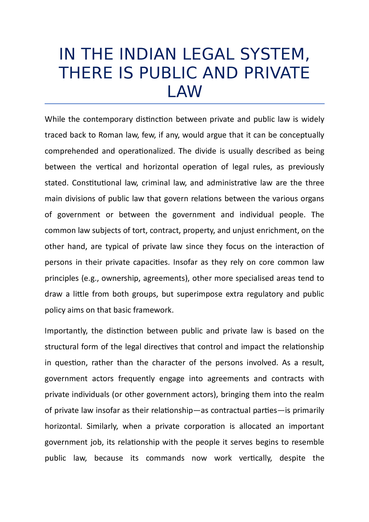 the indian legal system lawyersclubindia