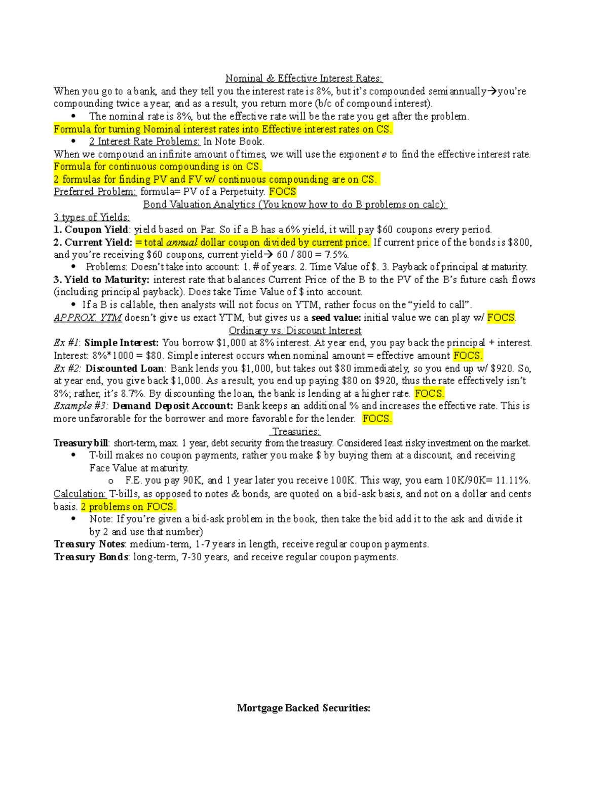 Investment Analysis Part B - Nominal & Effective Interest Rates: When ...