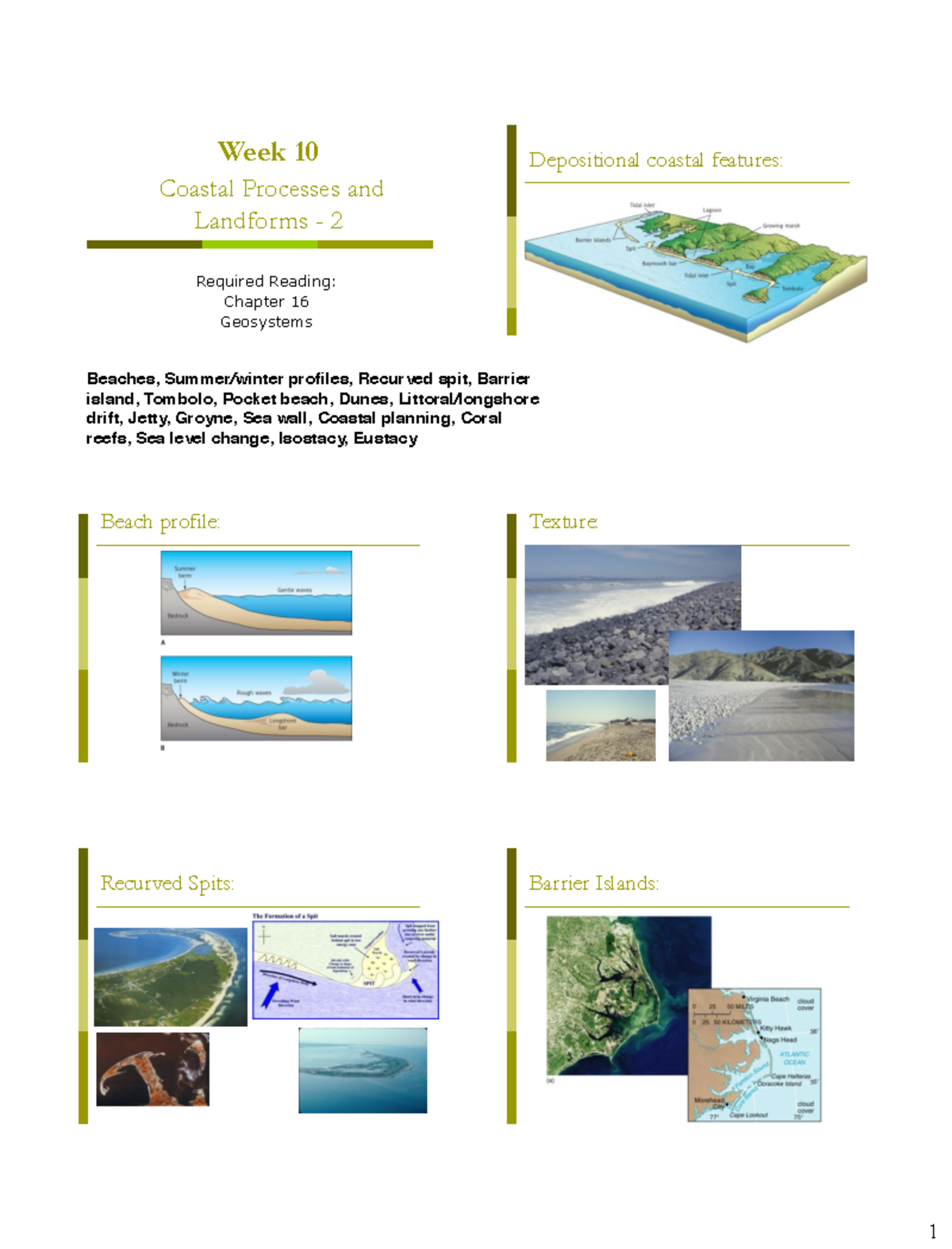 9.2 Geo Coasts - Lecture notes - Warning: Unimplemented annotation type ...