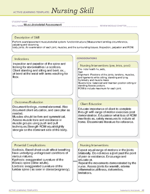 ALT SIM Oxy-Aceta - SIM Prework - ACTIVE LEARNING TEMPLATES TherapeuTic ...