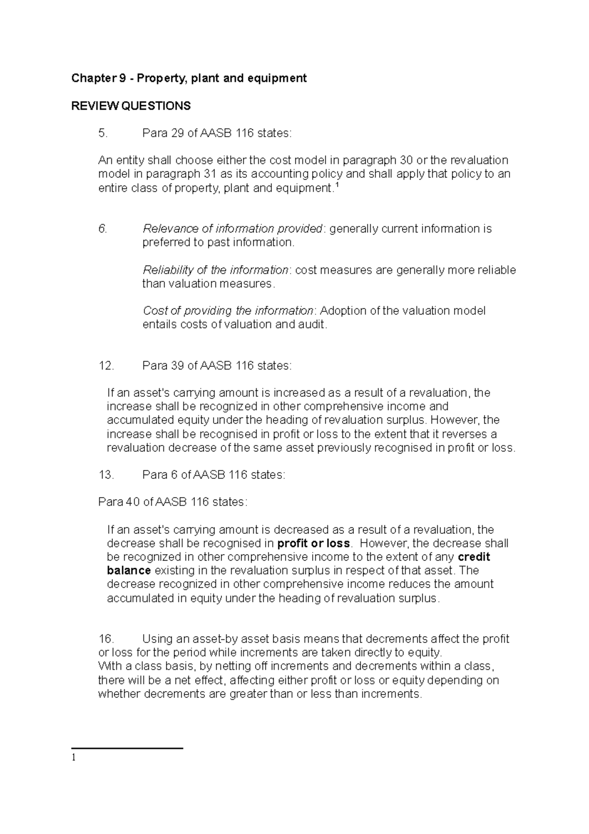 Chapter 9 Suggested Solutions - Chapter 9 - Property, plant and ...