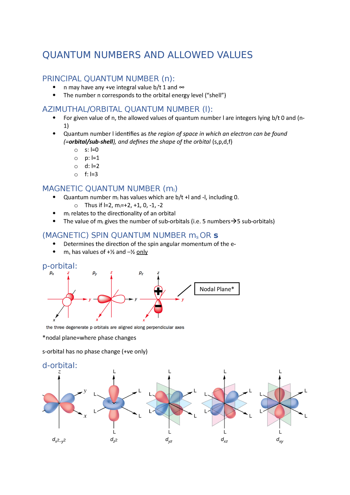 2-05-oct-quantum-numbers-and-allowed-values-quantum-numbers-and