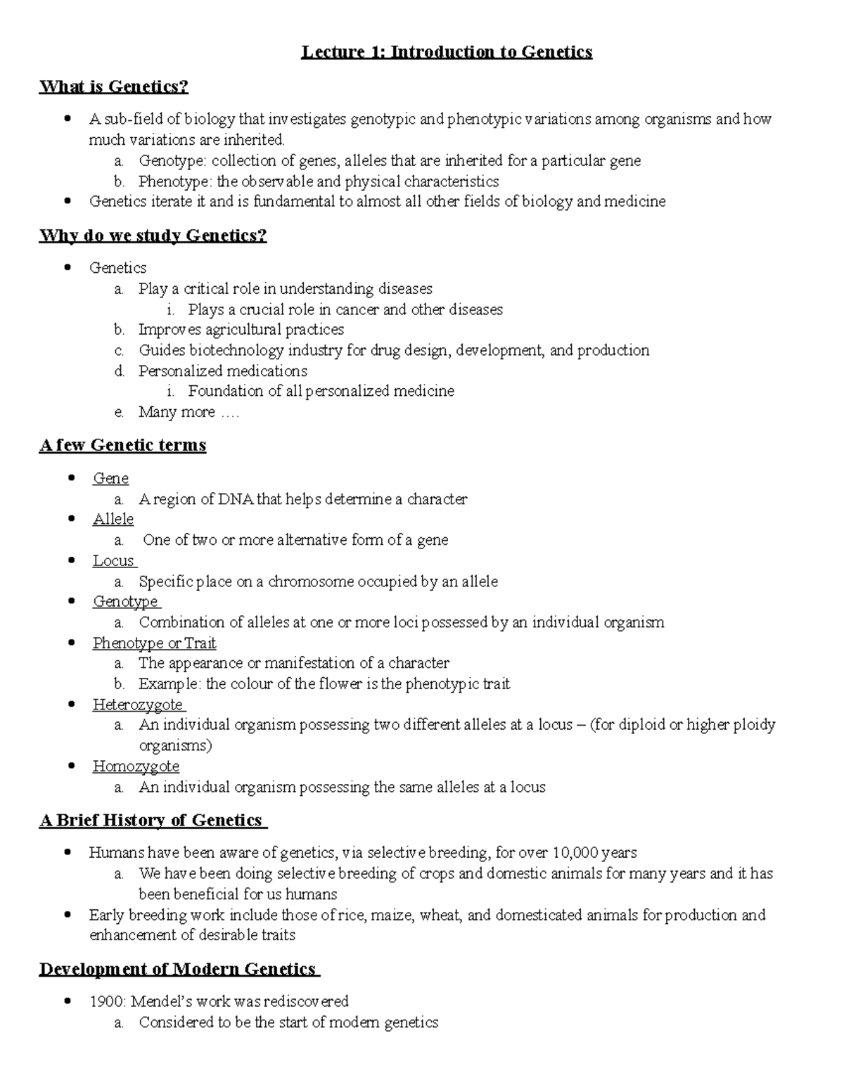 week-1-notes-lecture-1-introduction-to-genetics-what-is-genetics-a