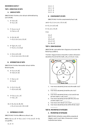 Reviewer IN CLE 7 - REVIEWER IN CLE 7 TEST I. IDENTIFICATION ...
