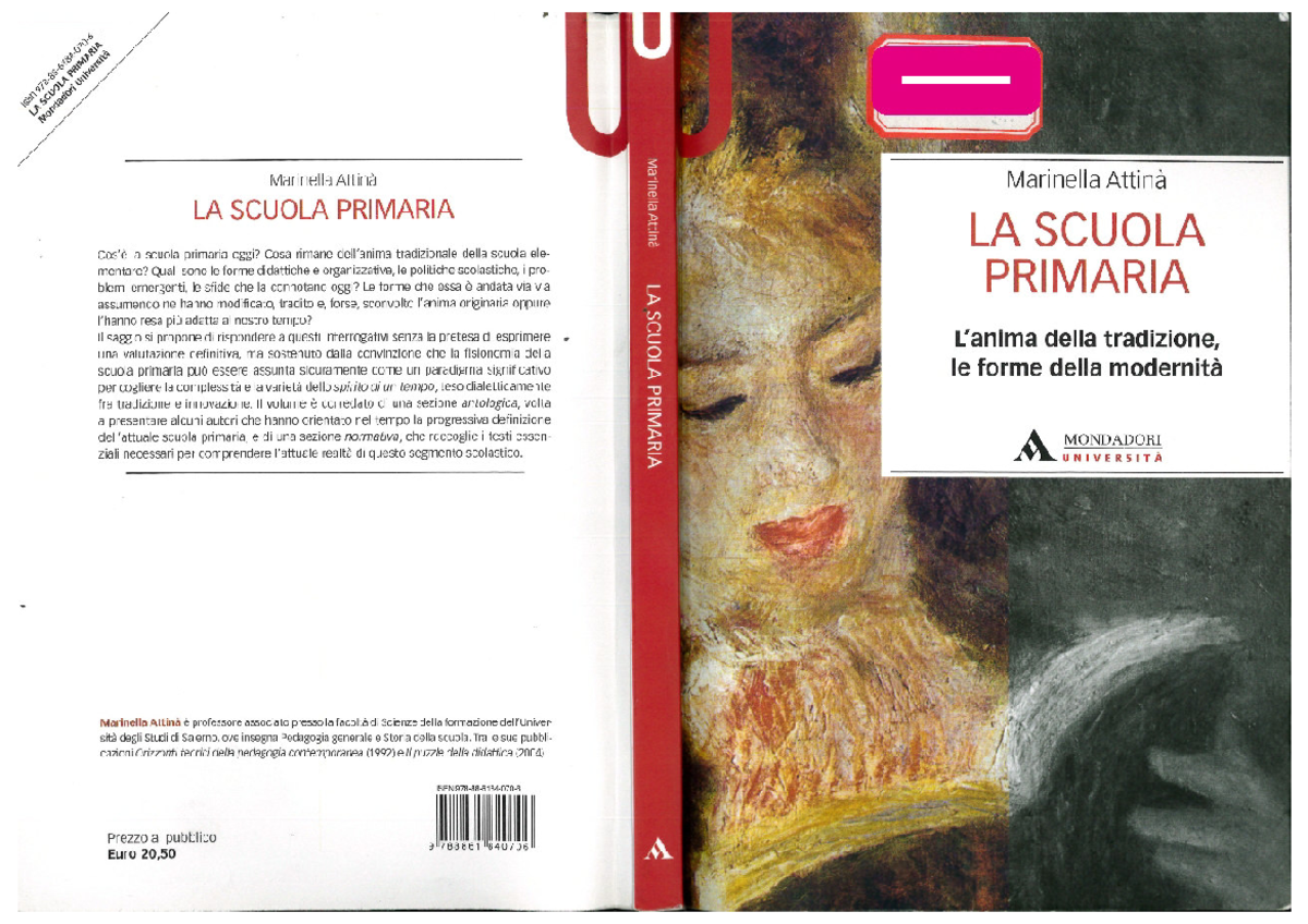 Scienze Della Formazione Primaria L Aquila La scuola primaria - Scienze Della Formazione Primaria - Studocu