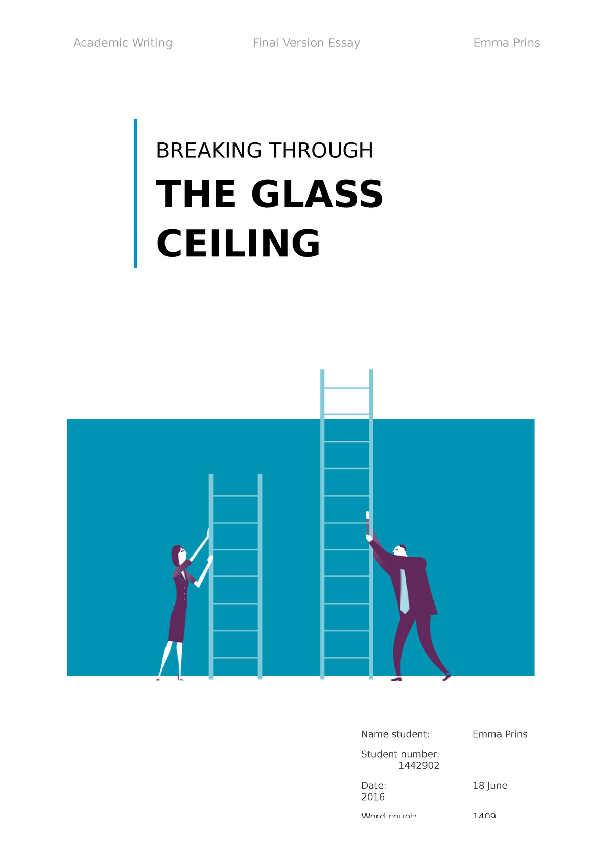 the glass ceiling essay