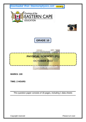 Physical Science Grade 11 STEP Ahead Learner Support Document 2022 ...