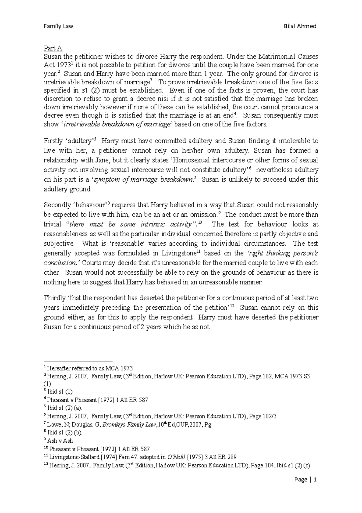 Family law school image