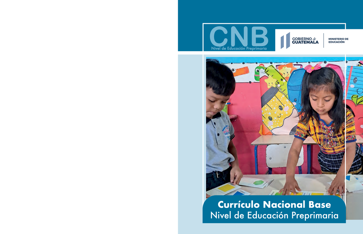 CNB Preprimaria 2023 - Currículo Nacional Base Nivel De Educación ...