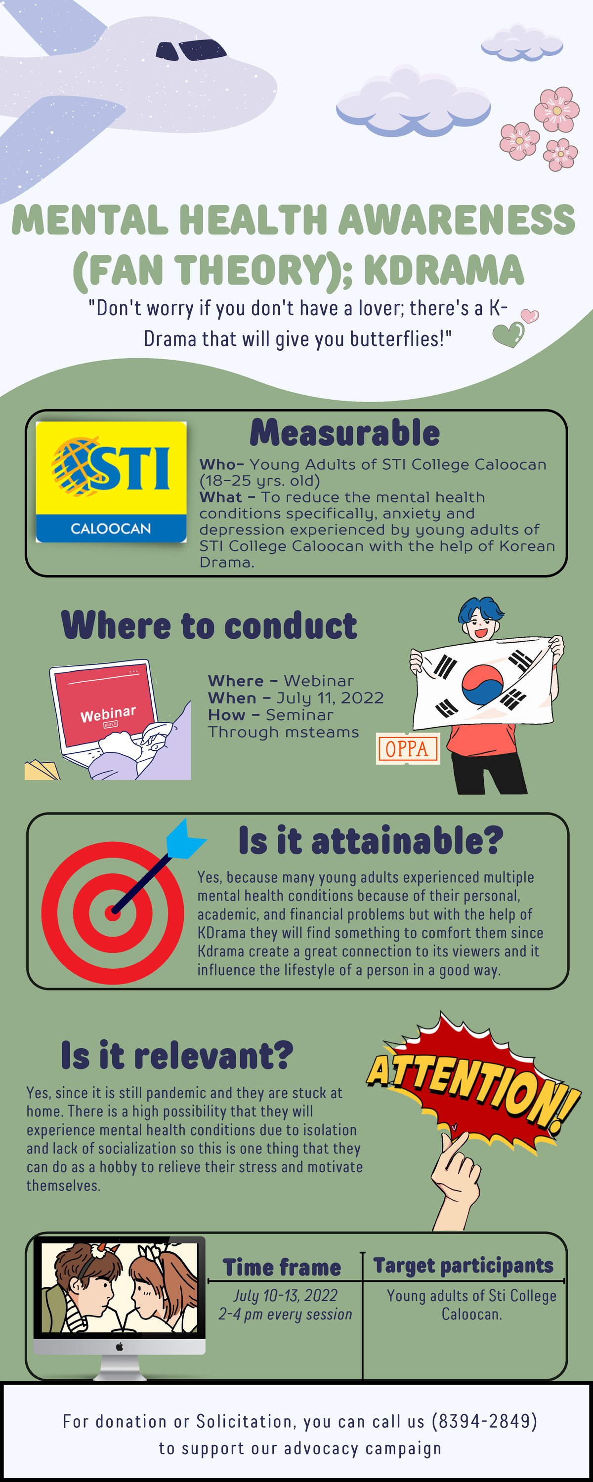 Pastel Flight Travel Tips Infographic - MENTAL HEALTH AWARENESS (FAN ...