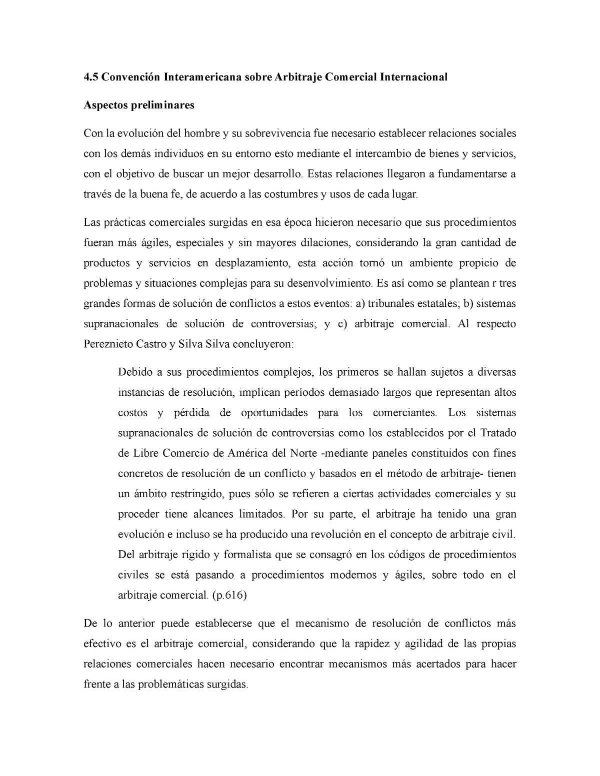 Seminario - Convención Interamericana De Arbitraje - 4 Convención ...