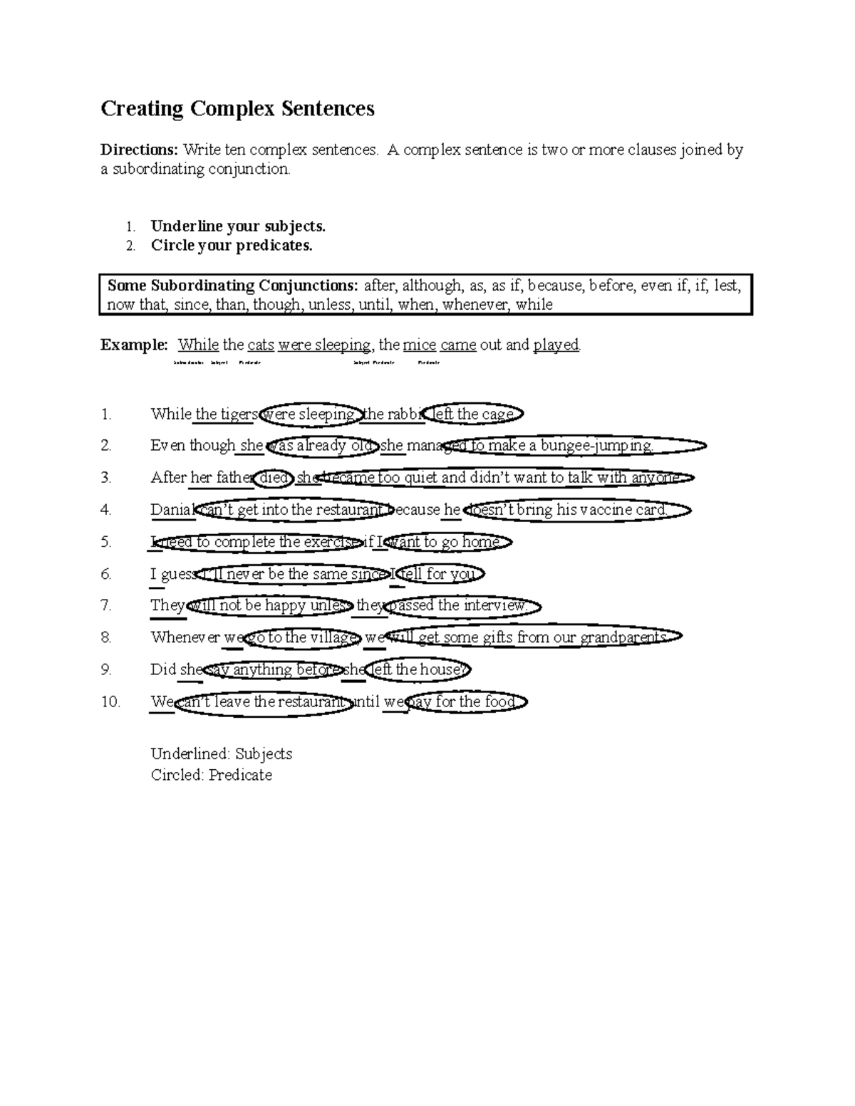 creating-complex-sentences-creating-complex-sentences-directions