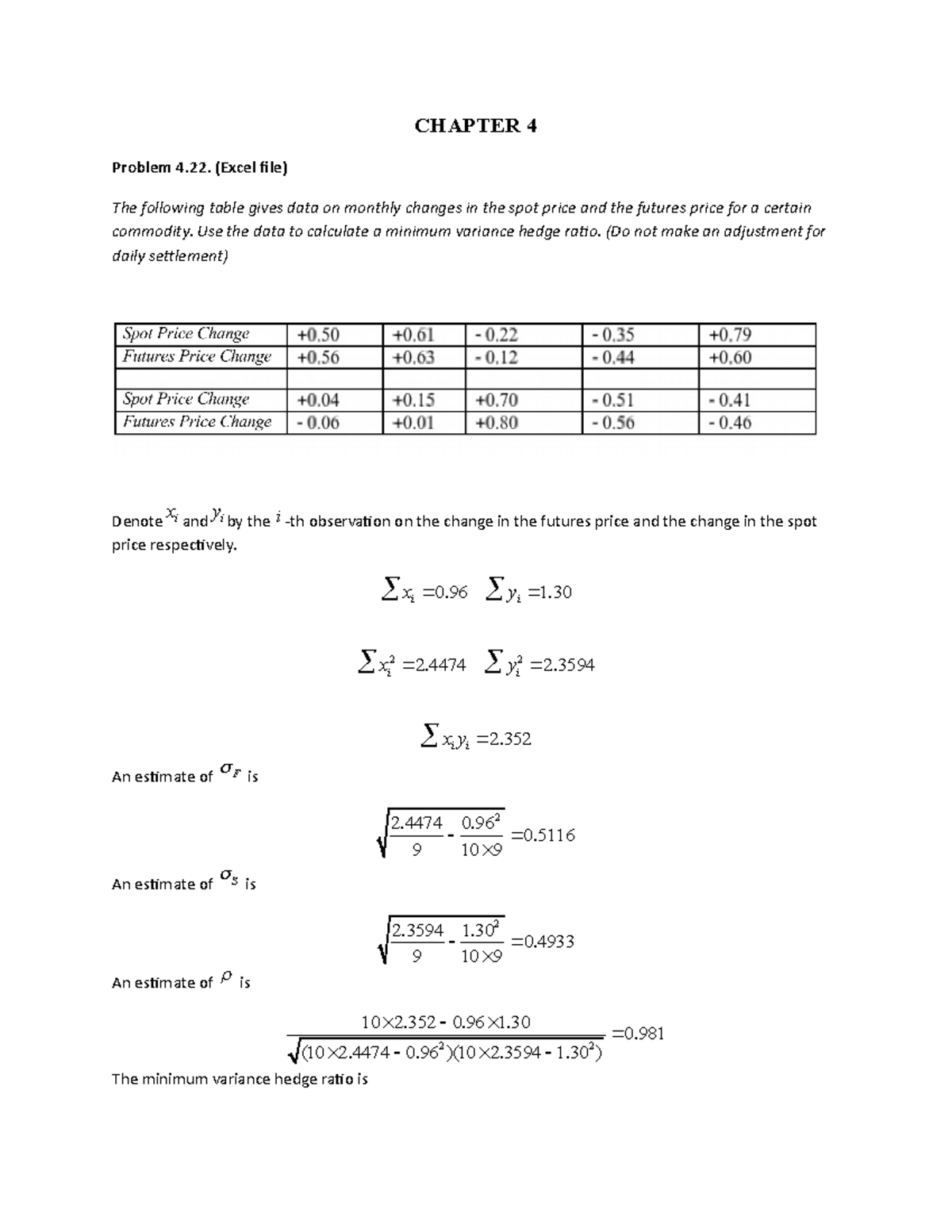 Chapter 4 Problem Derivative Studocu